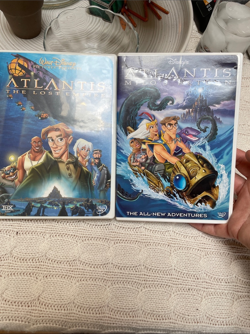 Atlantis: The Lost Empire / Atlantis: Milo's Return: Two-Movie Collection 2 dvds